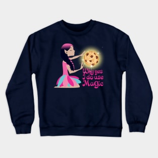 Baking bakery pastry chef magic fairy chocolate chip cookie Crewneck Sweatshirt